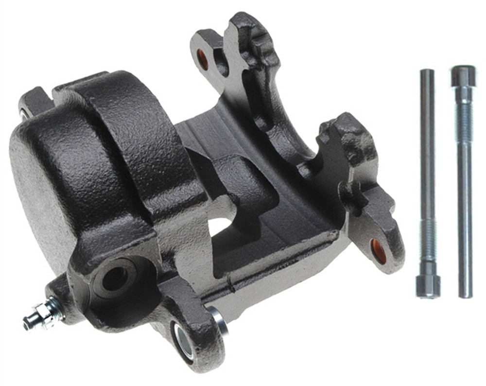 ACDelco Gold Front Passenger Side Disc Brake Caliper Assembly (Friction Ready Non-Coated), Remanufactured