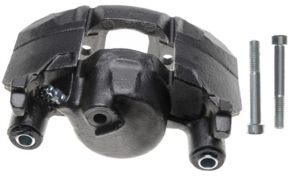 ACDelco Gold Front Driver Side Disc Brake Caliper Assembly (Friction Ready Non-Coated), Remanufactured