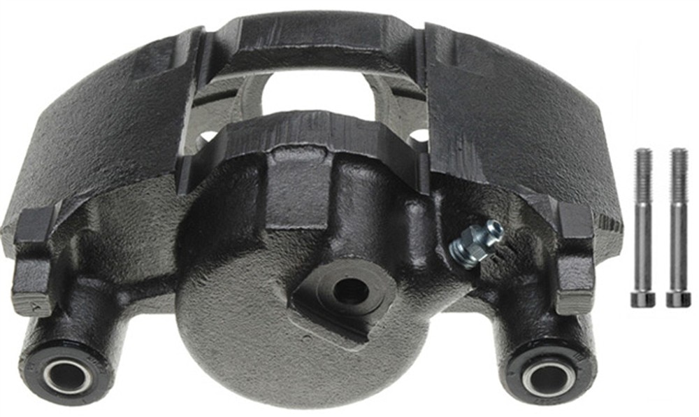ACDelco Gold Front Passenger Side Disc Brake Caliper Assembly (Friction Ready Non-Coated), Remanufactured