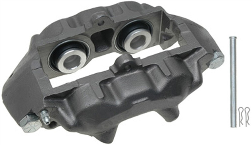 ACDelco Gold Front Driver Side Disc Brake Caliper Assembly (Friction Ready Non-Coated), Remanufactured