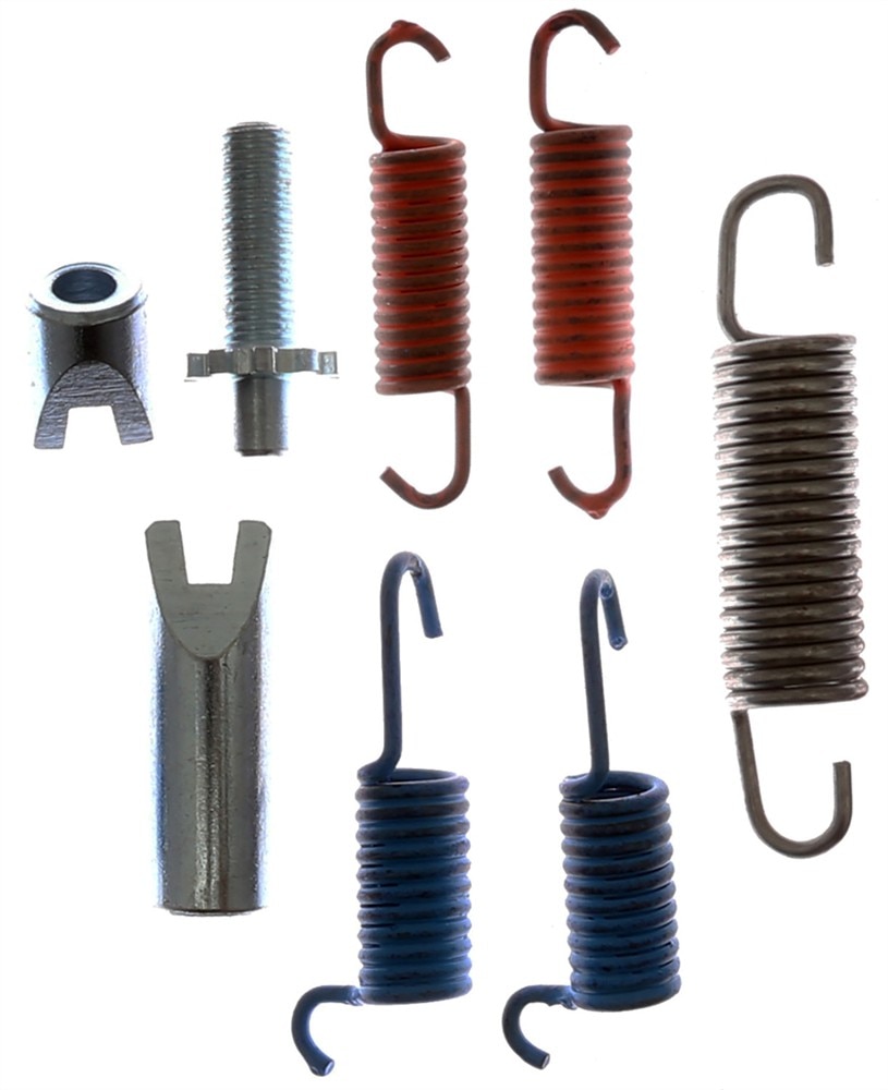 ACDelco Gold Rear Parking Brake Hold Down Spring Kit with Hardware