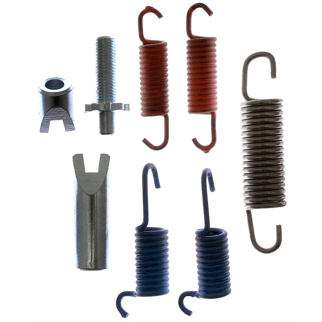 ACDelco Gold Rear Parking Brake Hold Down Spring Kit with Hardware