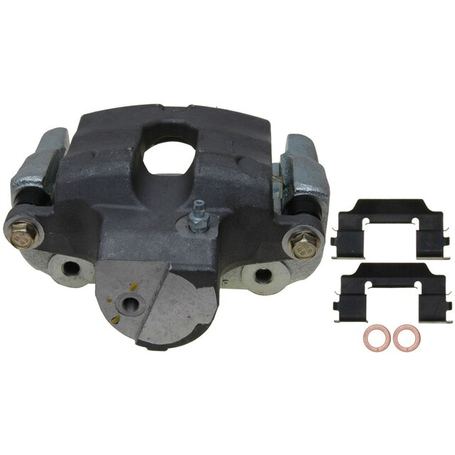 ACDelco Gold Rear Driver Side Disc Brake Caliper Assembly with Ceramic Pads (Loaded Non-Coated), Remanufactured