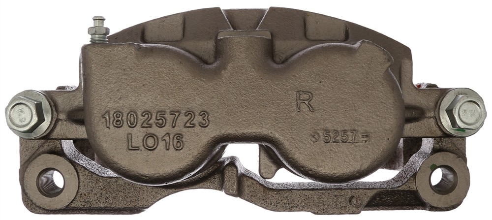 ACDelco Gold Front Passenger Side Disc Brake Caliper Assembly with Semi-Metallic Pads (Loaded Non-Coated), Remanufactured