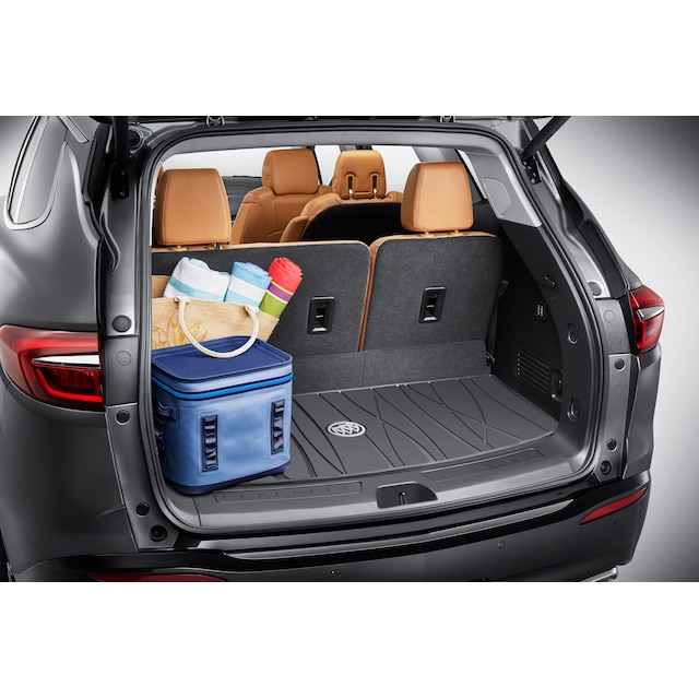 Premium All-Weather Cargo Area Mat in Ebony with Buick Logo