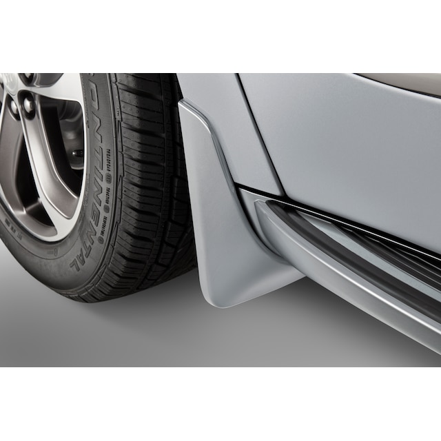 Front Splash Guards in Moonstone Gray Metallic