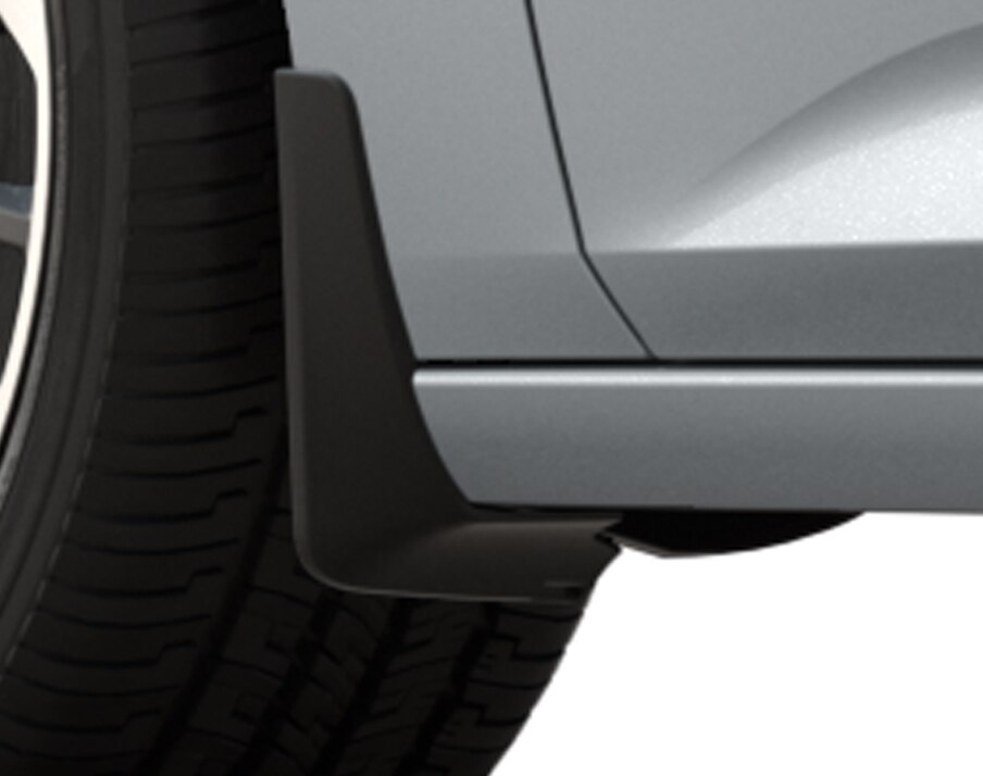 Front Splash Guards in Black