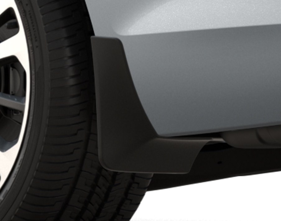 Rear Splash Guards in Black