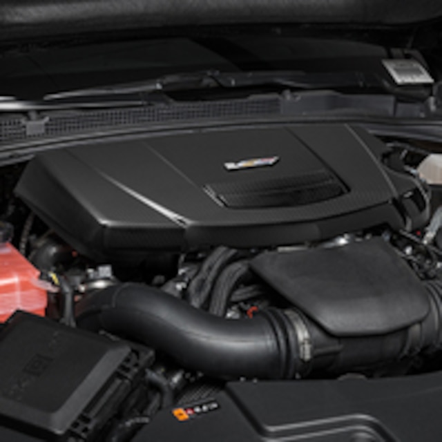 3.6L Engine Cover in Carbon Fiber