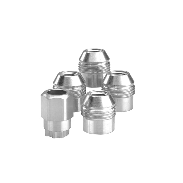 Wheel Lock Kit in Steel (with One Key and Four Wheel Locks)