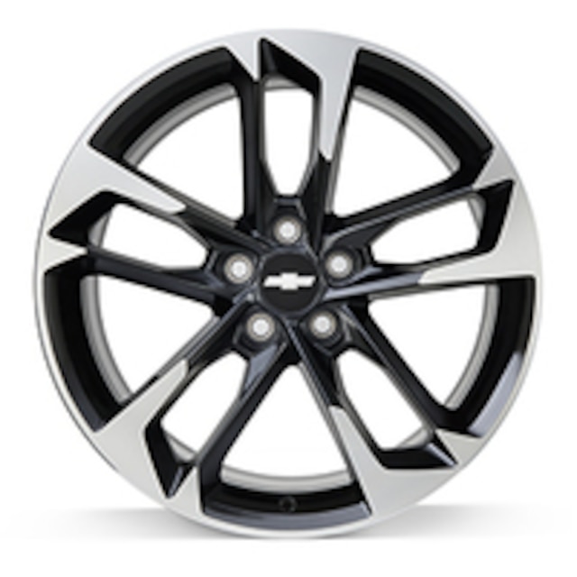 20 x 8.5-Inch Cast Aluminum 5-Split-Spoke Wheel Package