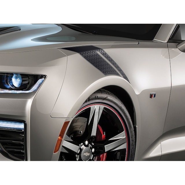 Fender Hash Mark Decal Package in Carbon Flash Metallic