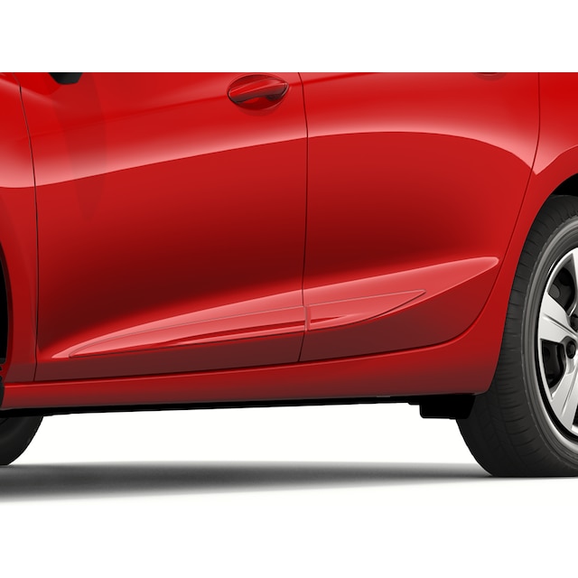 Bodyside Molding in Red Hot