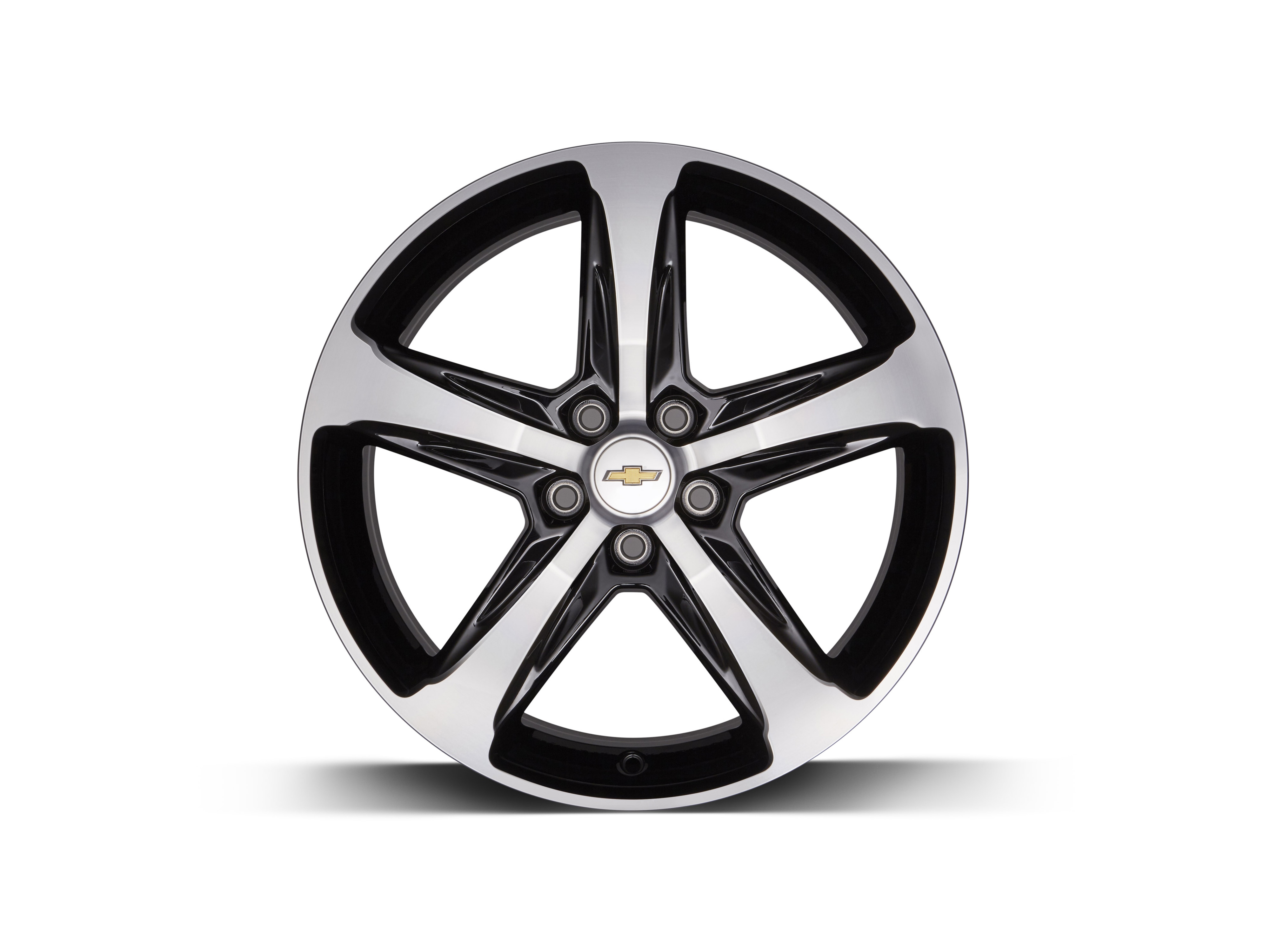 19x7.5-Inch Aluminum 5-Spoke Wheel in Dark Argent Metallic
