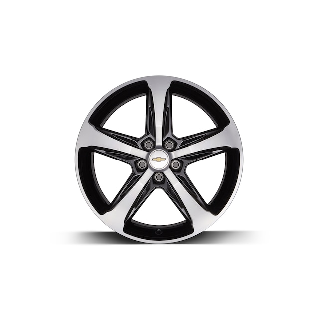 19x7.5-Inch Aluminum 5-Spoke Wheel in Dark Argent Metallic