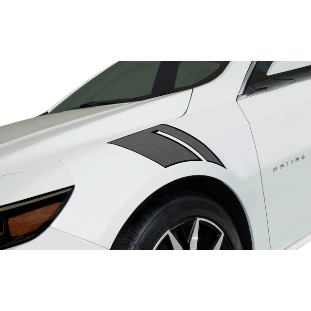 Fender Hash Decal in Satin Steel Metallic with Mosaic Black Metallic Outline