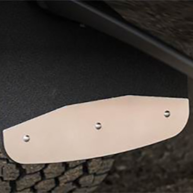 Textured Rubber Splash Guards in Black by LUVERNE™, a Division of CURT™ Group - Associated Accessories