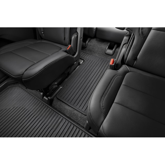 Chevrolet Third-Row One-Piece Premium All-Weather Floor Mat in Jet