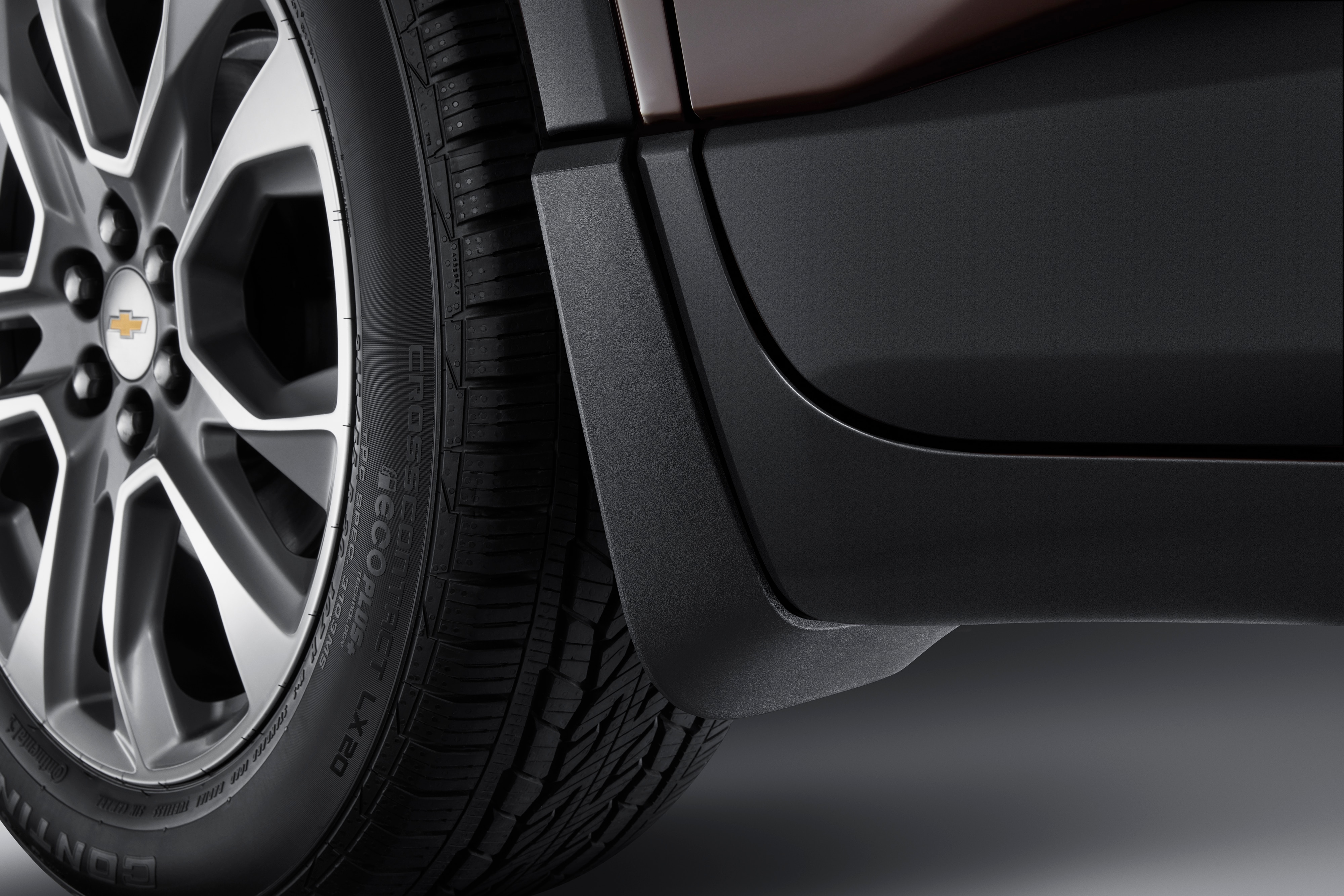 Front Splash Guards in Black