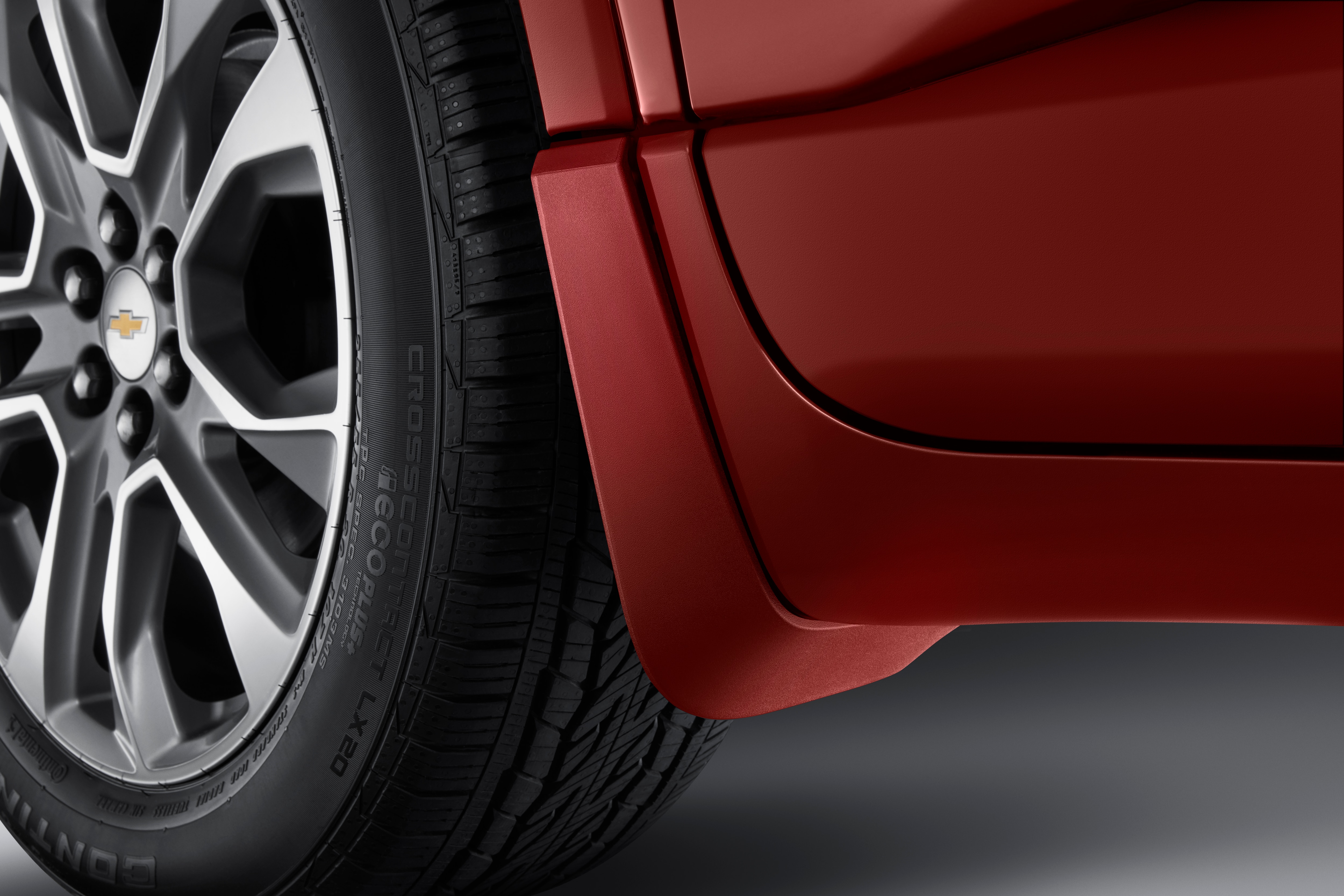 Rear Splash Guards in Cherry Red Tintcoat