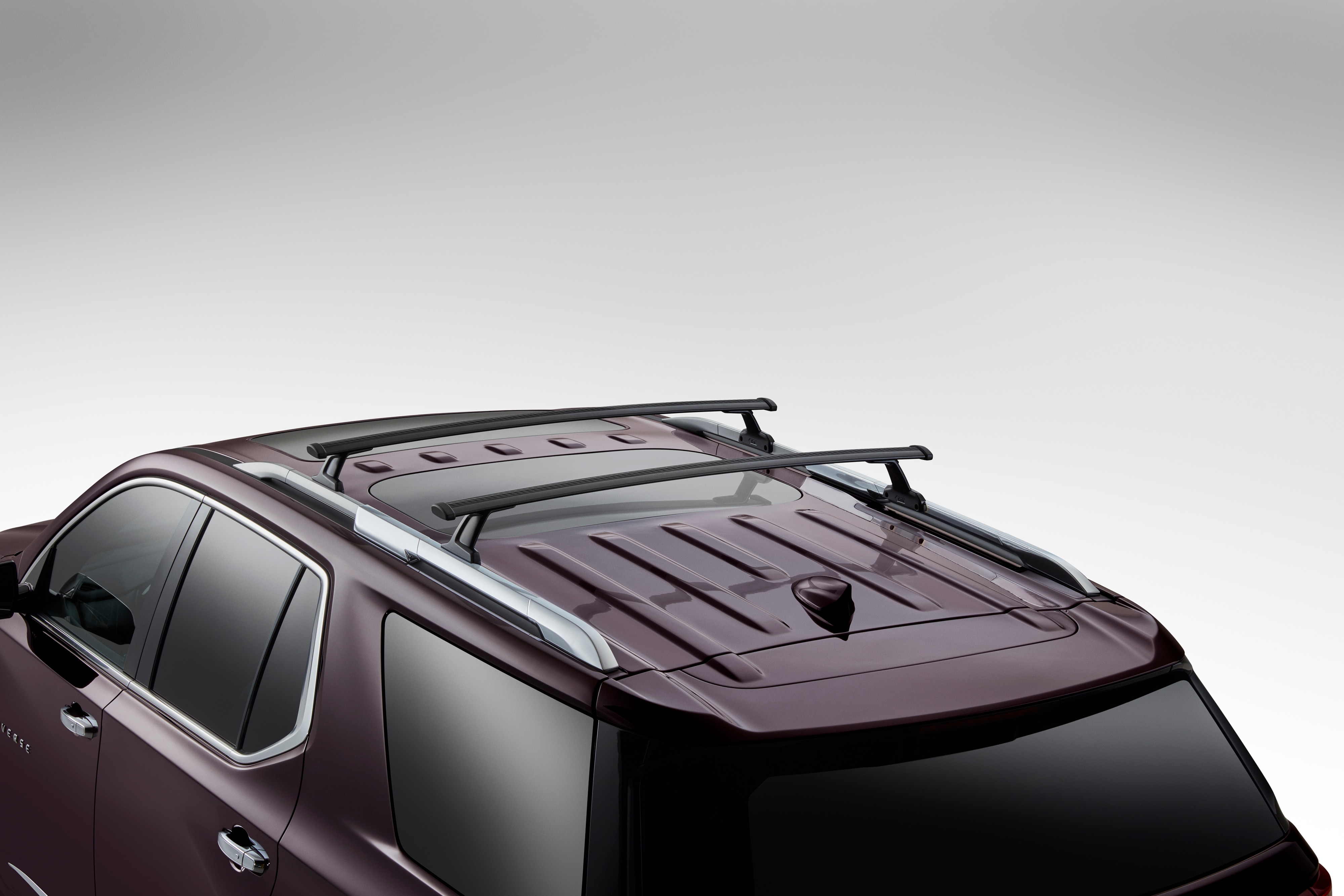 Roof Rack Cross Rails Package in Black