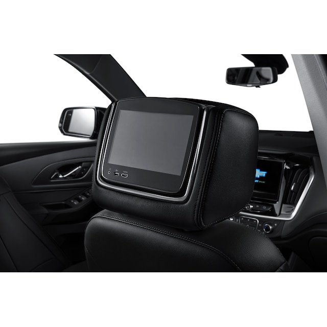 Rear-Seat Infotainment System in Jet Black Vinyl