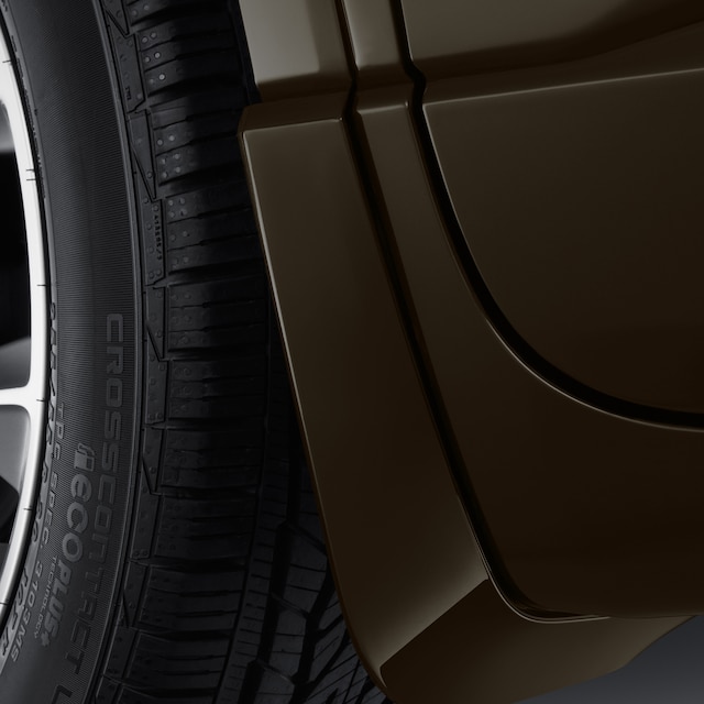 Front Splash Guards in Havana Brown Metallic
