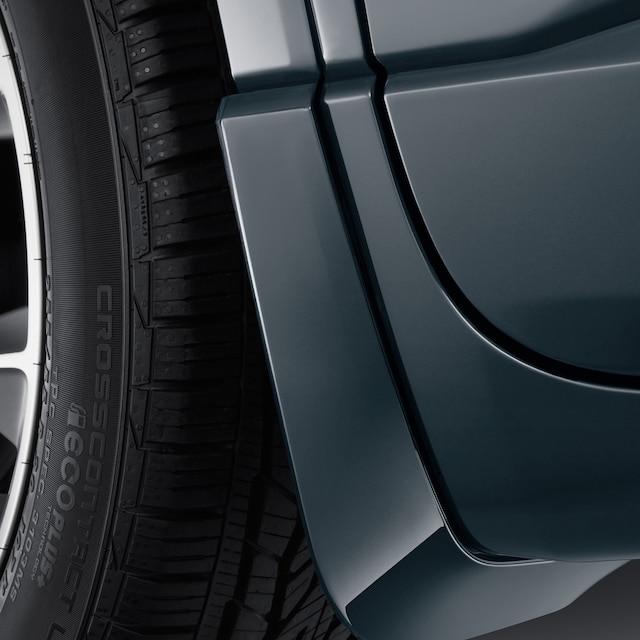 Front Splash Guards in Graphite Metallic