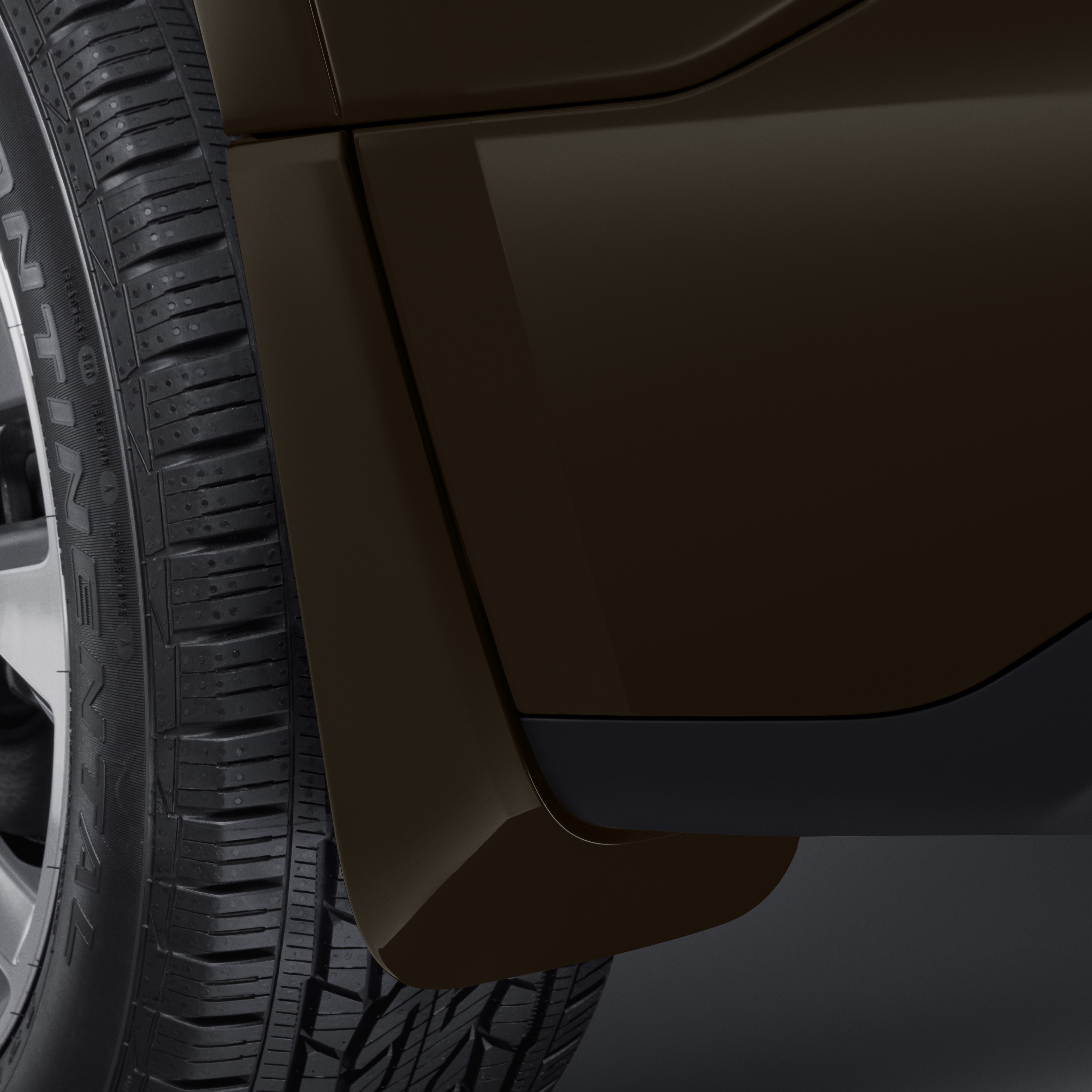 Rear Splash Guards in Havana Brown Metallic