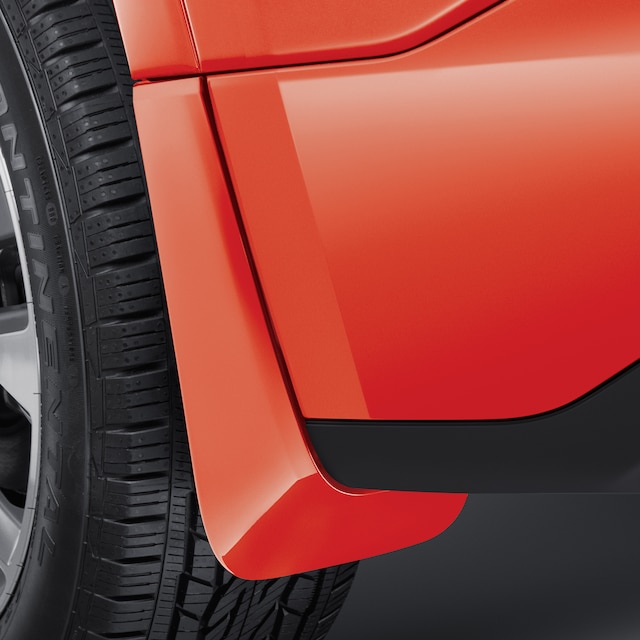 Rear Splash Guards in Cajun Red Tintcoat