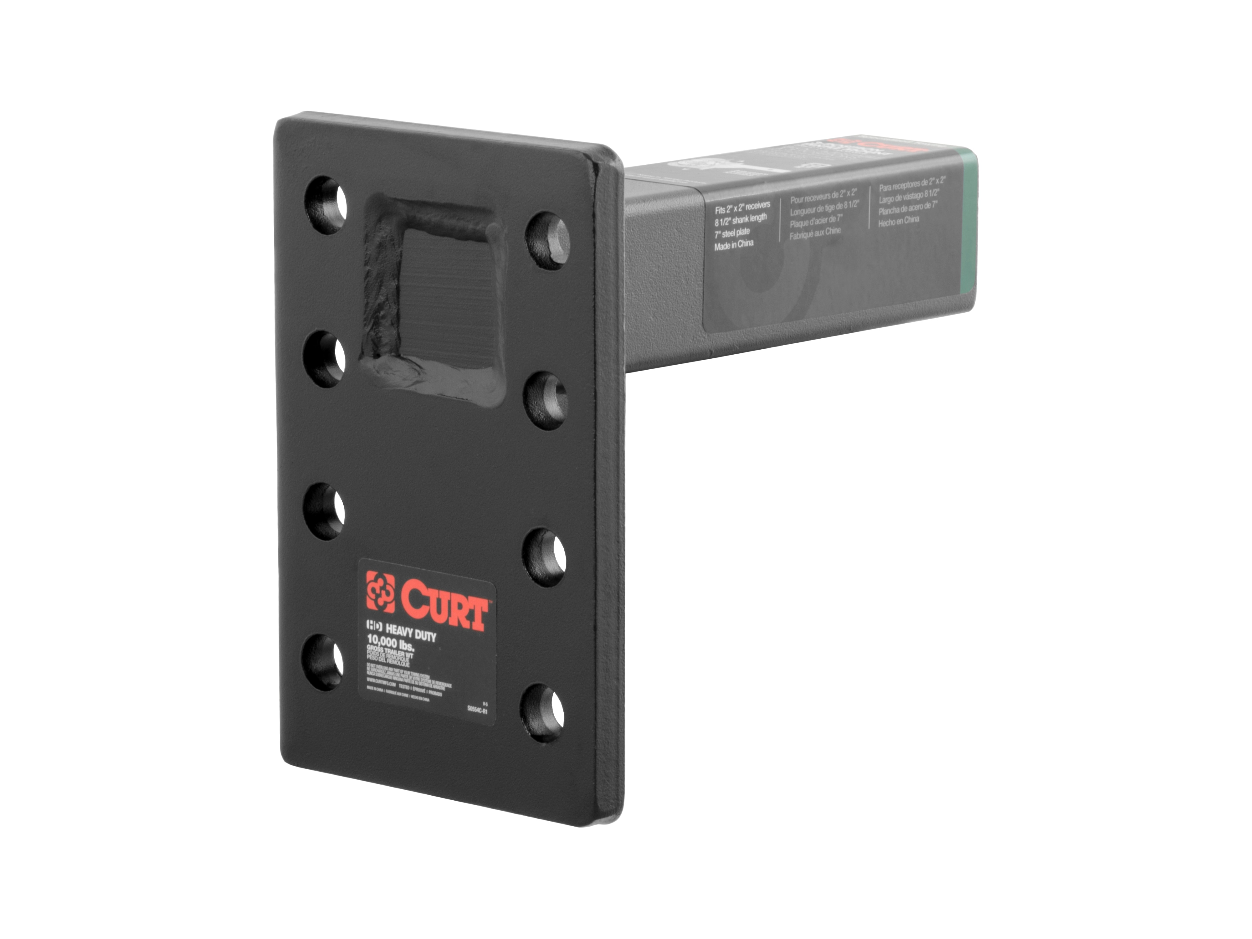 10K Pintle Hook Trailer Hitch Mount by CURT™ - Associated Accessories
