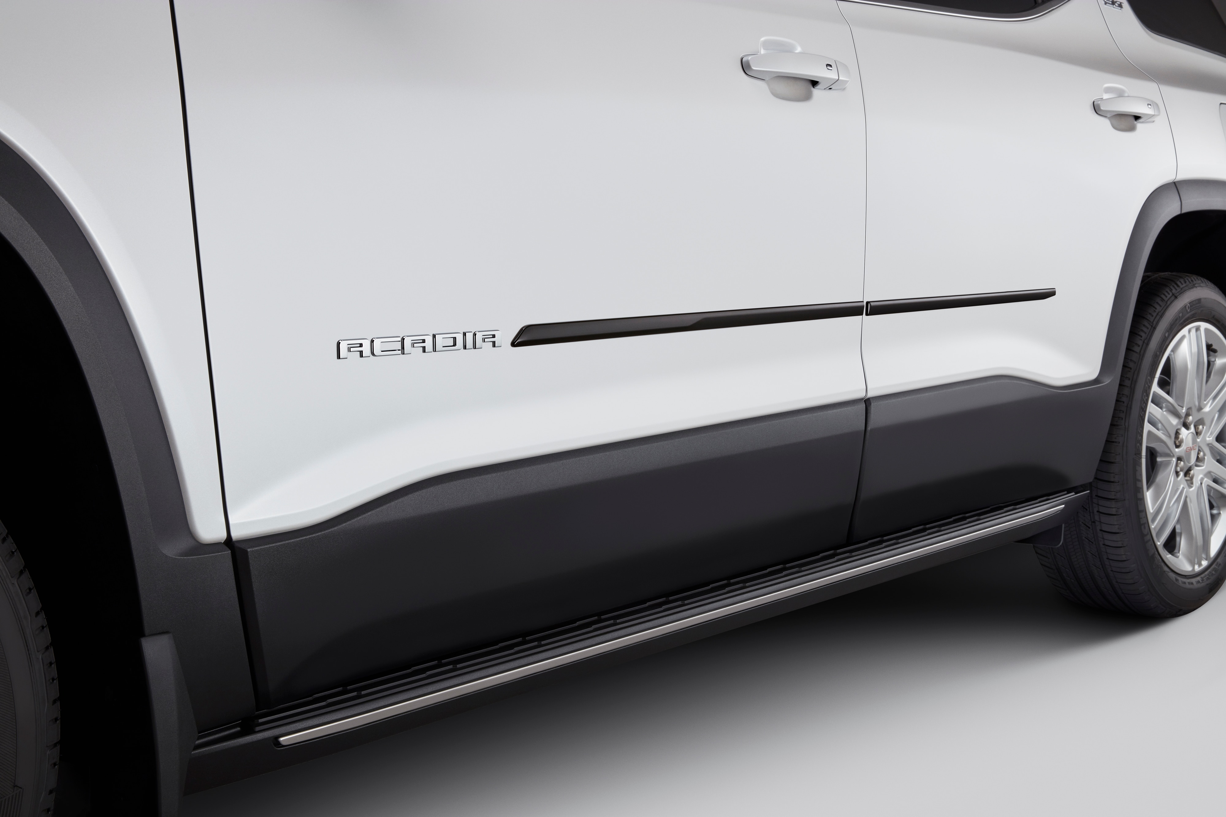 Front and Rear Door Moldings in Black