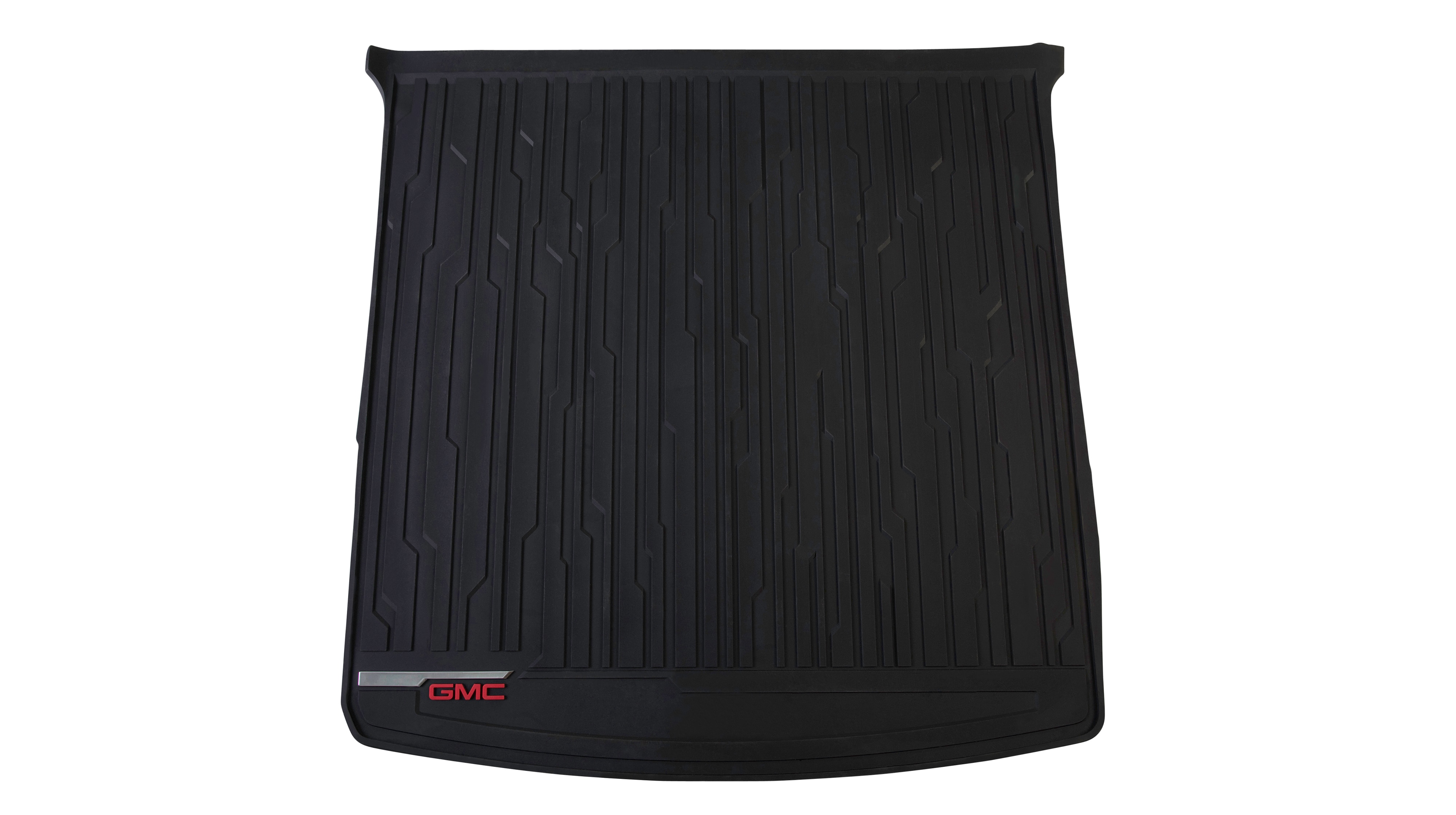 Premium All-Weather Cargo Area Mat in Jet Black with GMC Logo