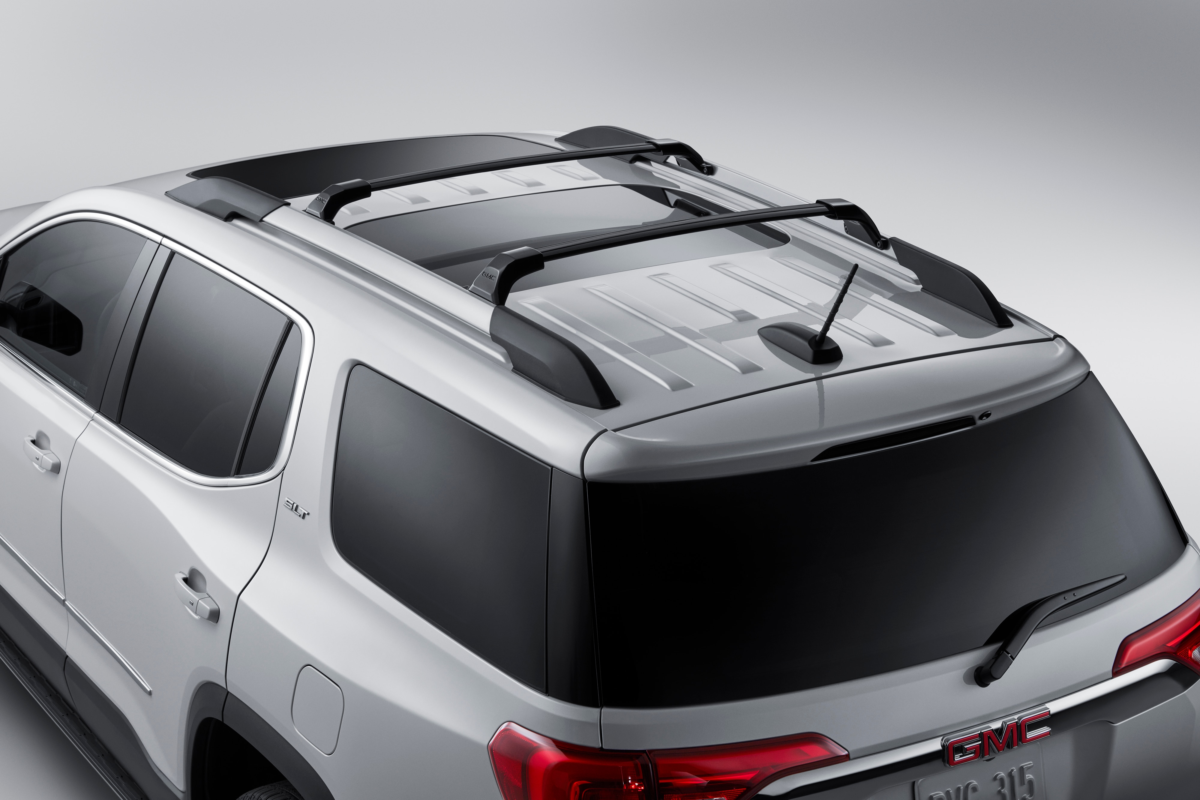 GMC Roof Rack Cross Rails Package in Black 84456361 GMC