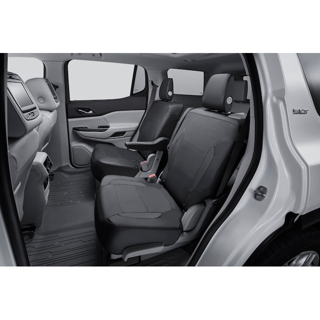 Second-Row Captain's Chairs Seat Cover in Jet Black