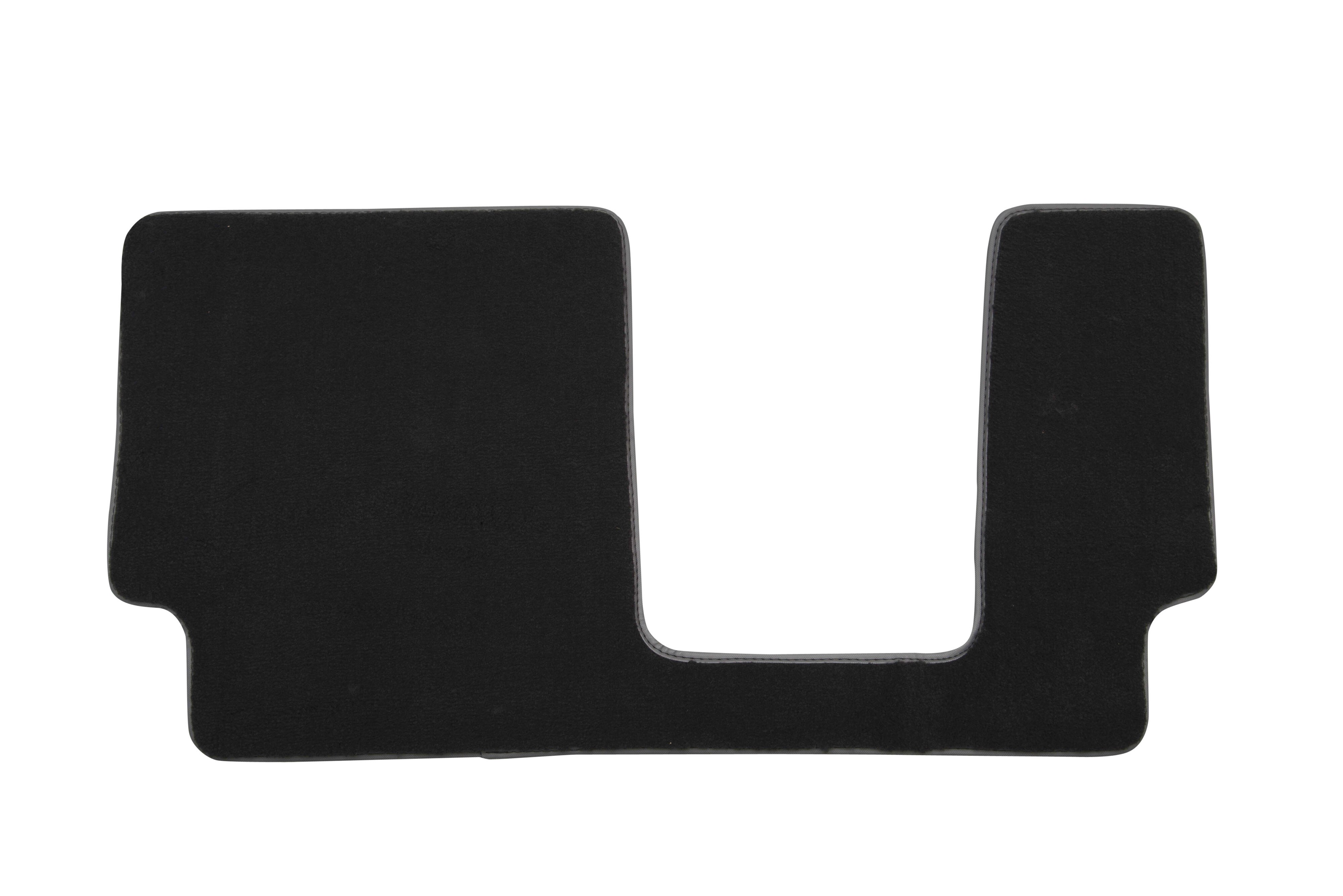 Third-Row One-Piece Carpeted Floor Mat in Jet Black (for Models with Second-Row Bench Seat)