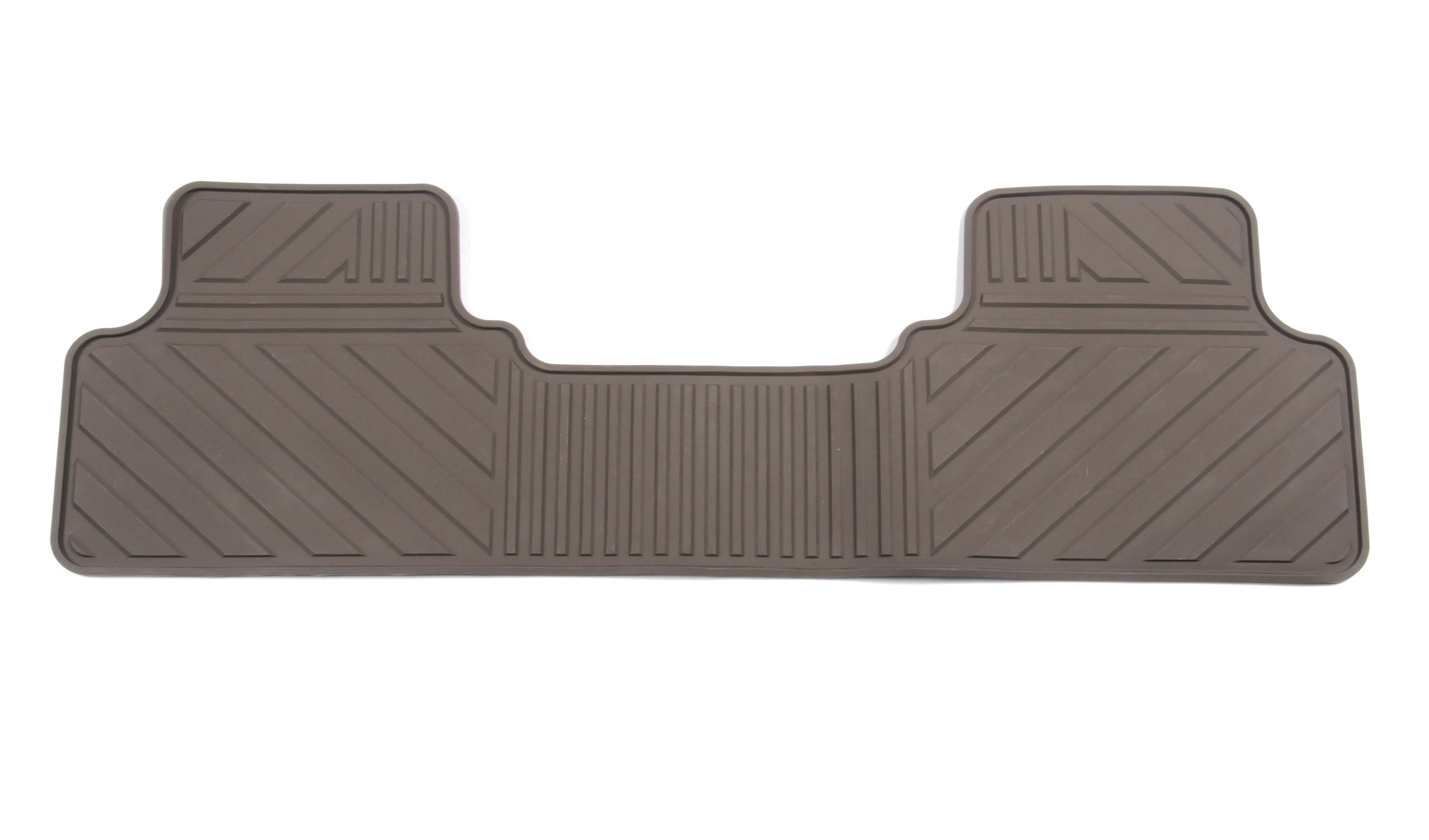 Crew Cab Second-Row One-Piece Premium All-Weather Floor Mat in Cocoa
