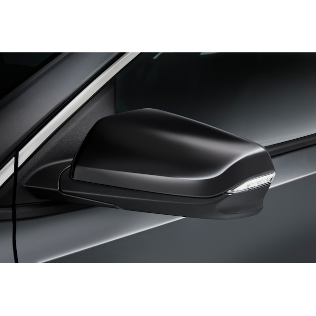 Outside Rearview Mirror Covers in Black