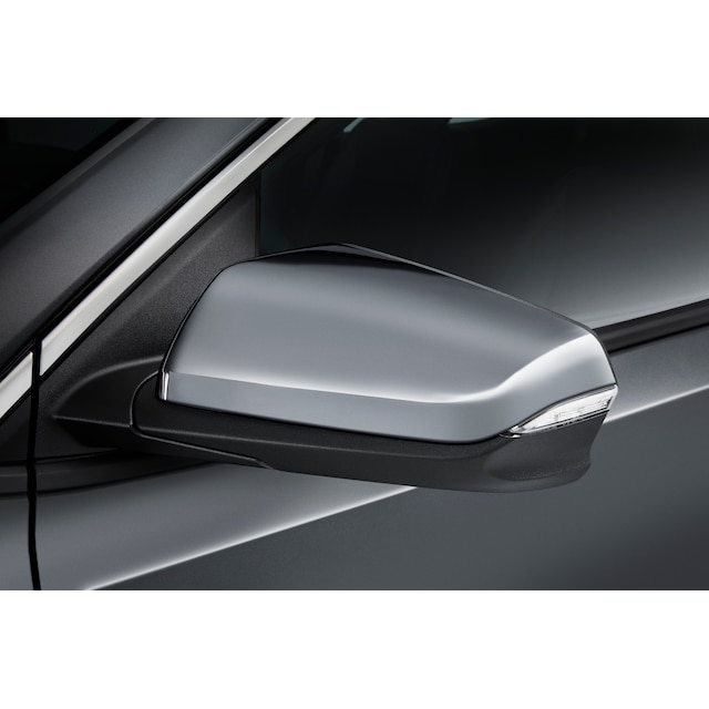 Outside Rearview Mirror Covers in Chrome