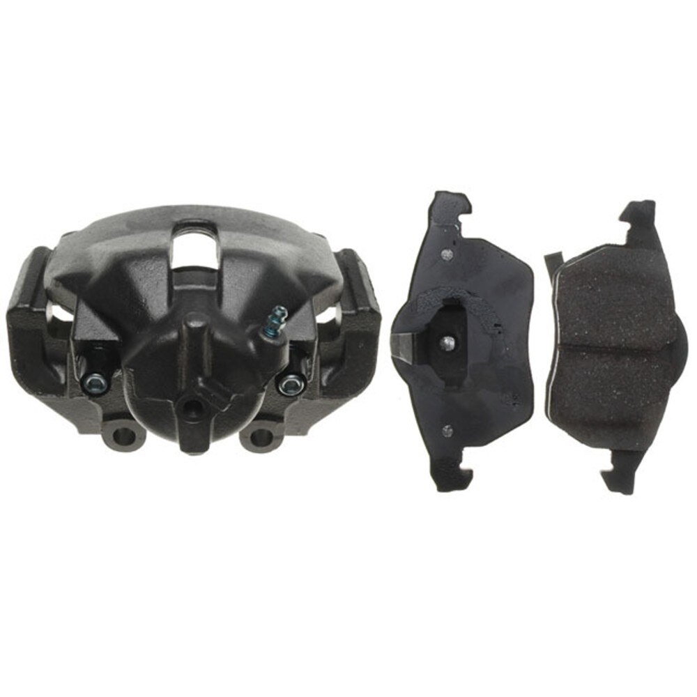 ACDelco Gold Front Disc Brake Caliper Assembly with Ceramic Pads (Loaded Non-Coated), Remanufactured