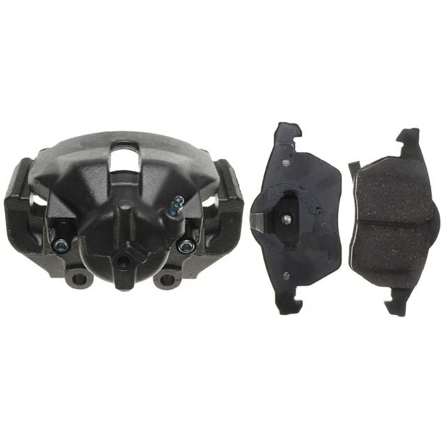 ACDelco Gold Front Disc Brake Caliper Assembly with Ceramic Pads (Loaded Non-Coated), Remanufactured