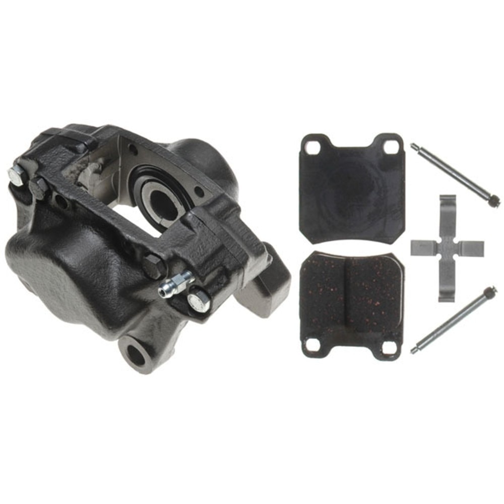 ACDelco Gold Rear Driver Side Disc Brake Caliper Assembly with Ceramic Pads (Loaded Non-Coated), Remanufactured