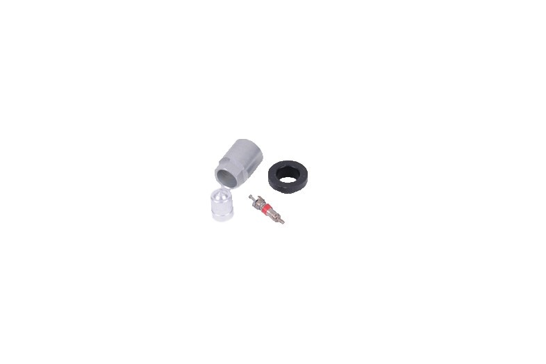 GM Genuine Parts Tire Pressure Monitoring System (TPMS) Valve Kit with Cap, Core, Grommet, and Nut