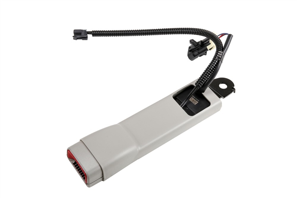 GM Genuine Parts Light Titanium Passenger Seat Belt with Buckle