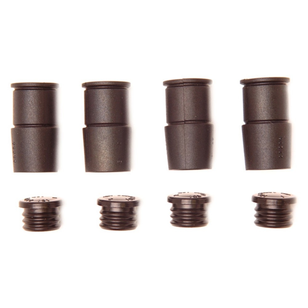ACDelco Gold Front Disc Brake Caliper Rubber Bushing Kit with Boots and Caps