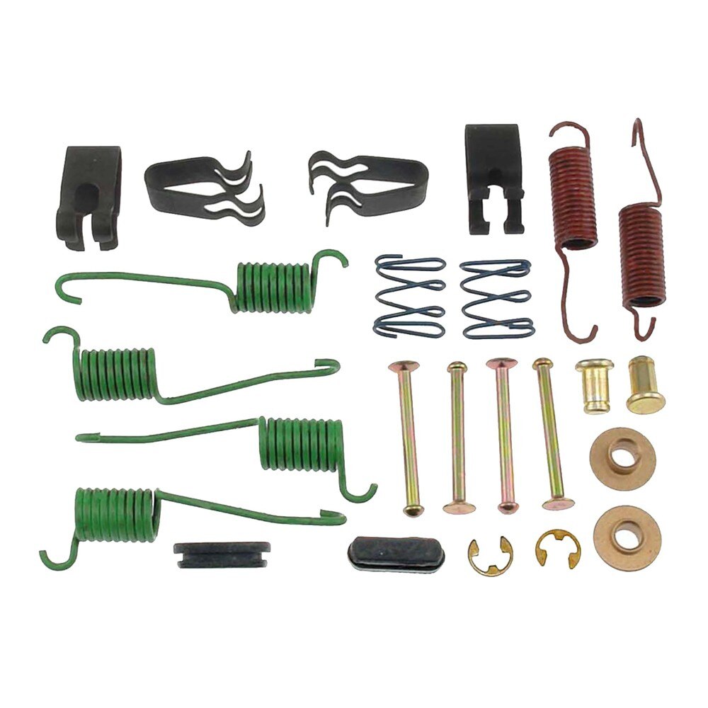 ACDelco Gold Rear Drum Brake Hardware Kit with Springs, Pins, Retainers, Washers, and Caps