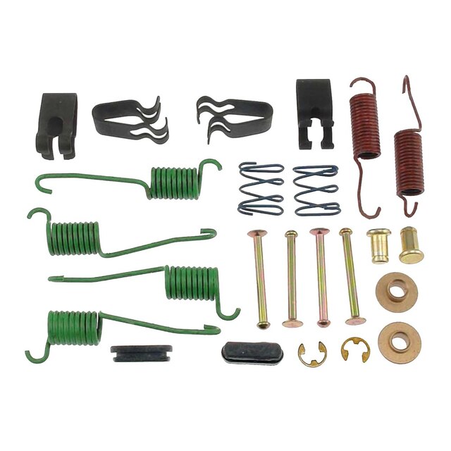 ACDelco Gold Rear Drum Brake Hardware Kit with Springs, Pins, Retainers, Washers, and Caps
