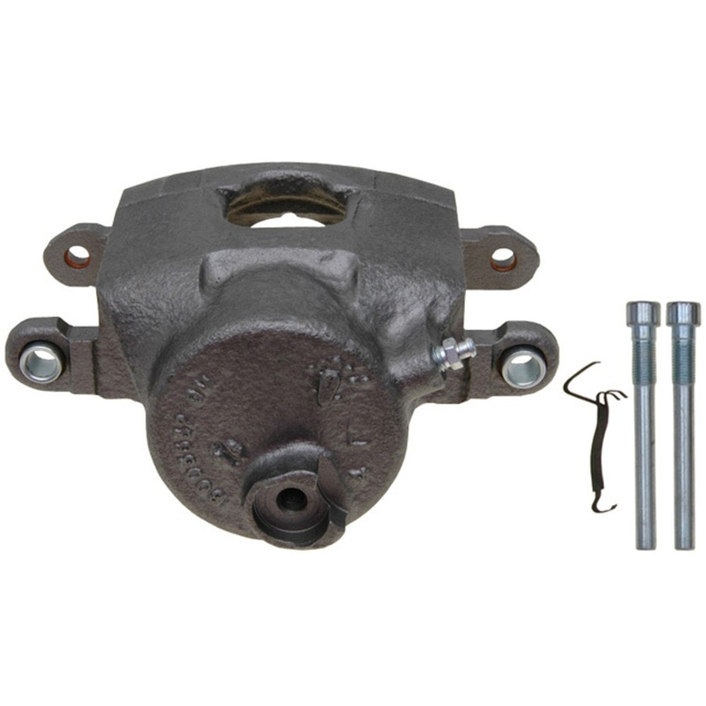 ACDelco Gold Front Driver Side Disc Brake Caliper Assembly (Friction Ready Non-Coated), Remanufactured