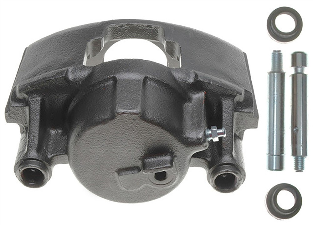 ACDelco Gold Front Driver Side Disc Brake Caliper Assembly (Friction Ready Non-Coated), Remanufactured