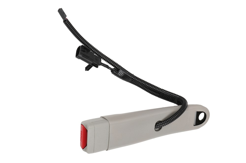 GM Genuine Parts Light Titanium Passenger Seat Belt with Buckle